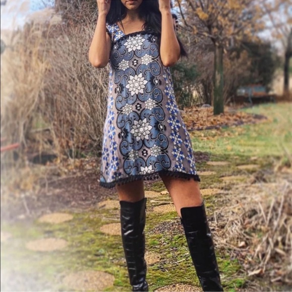 For love & lemons Juliet mini dress silk - Picture 3 of 3